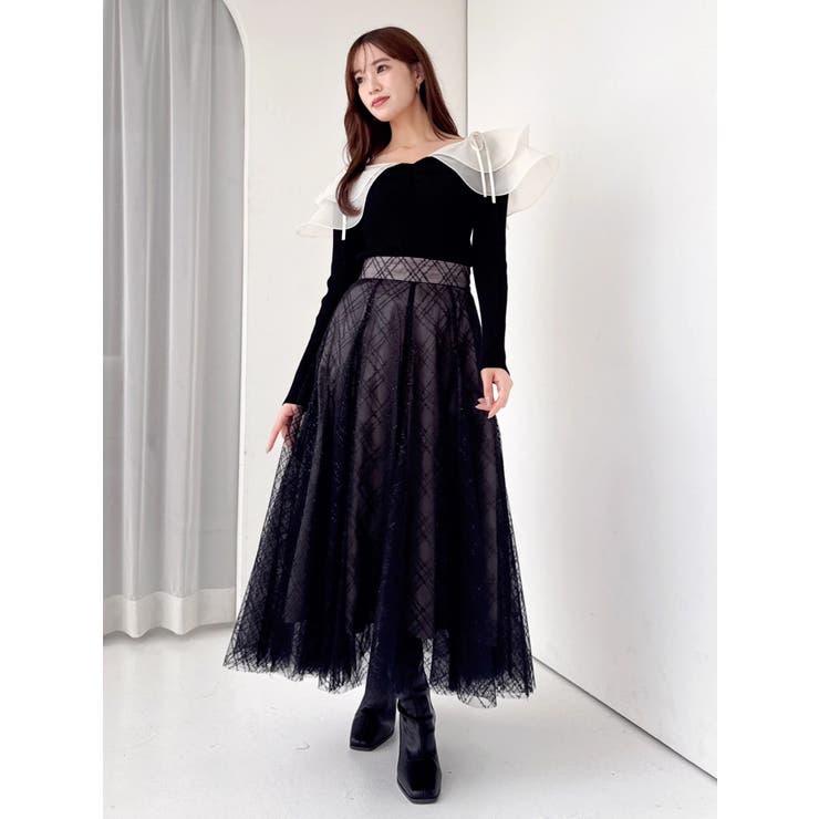 アームリボンリブプルオーバー | dazzlin | 詳細画像7 