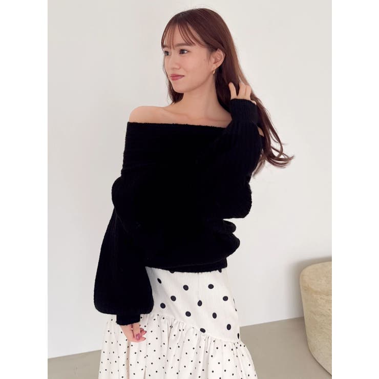 オーバーパステリーニット | dazzlin | 詳細画像10 