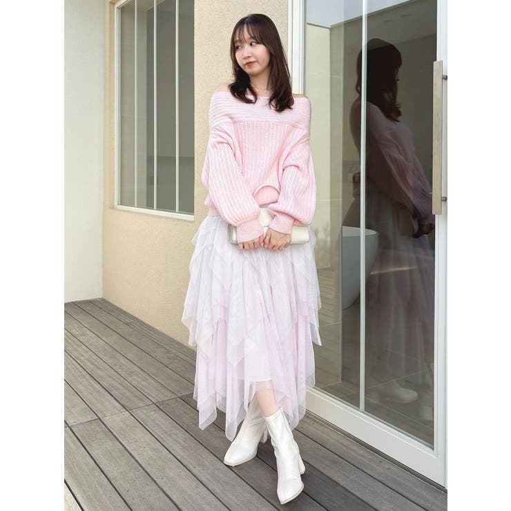 オーバーパステリーニット | dazzlin | 詳細画像23 