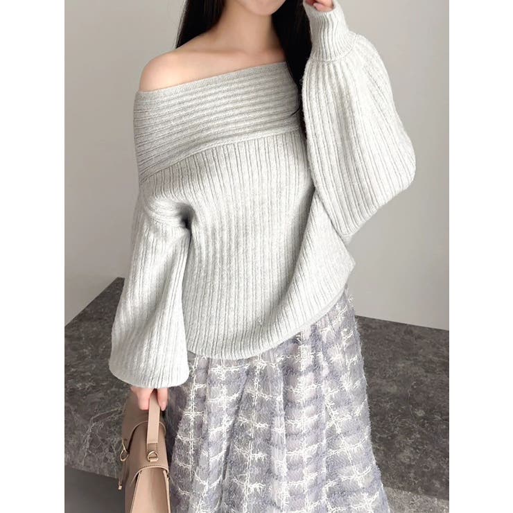 オーバーパステリーニット | dazzlin | 詳細画像26 