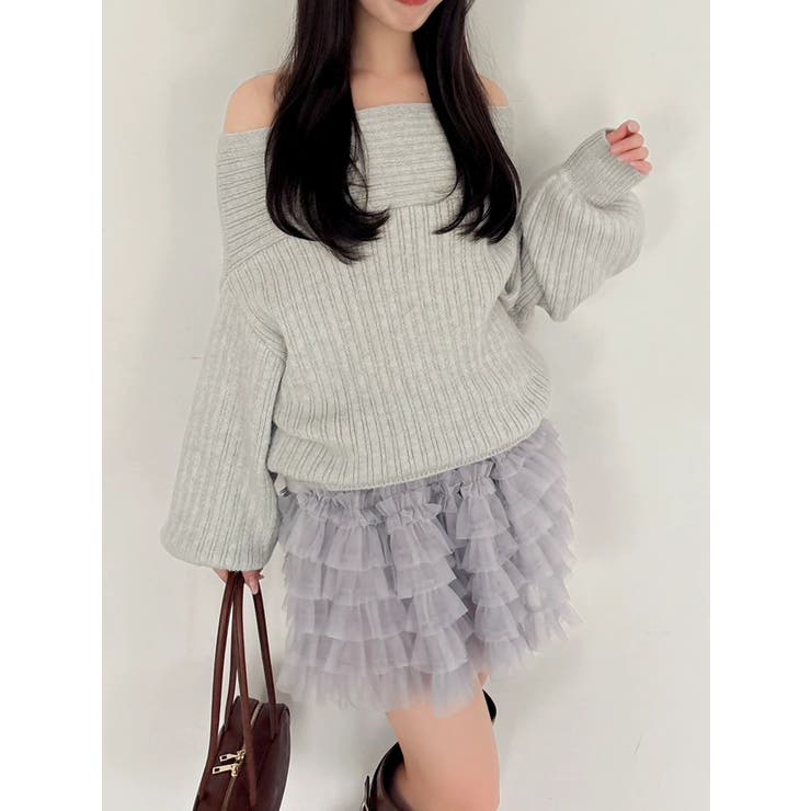 オーバーパステリーニット | dazzlin | 詳細画像29 