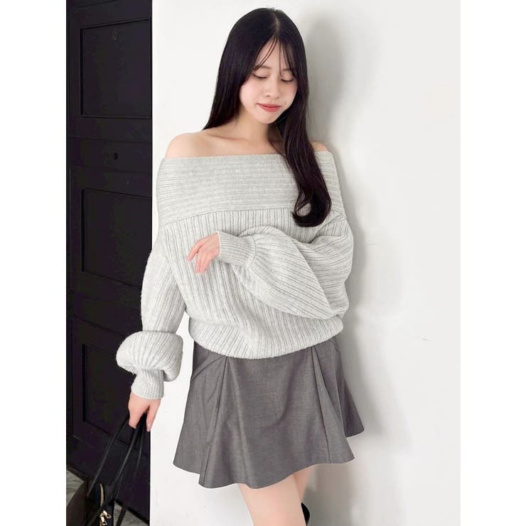 オーバーパステリーニット | dazzlin | 詳細画像31 