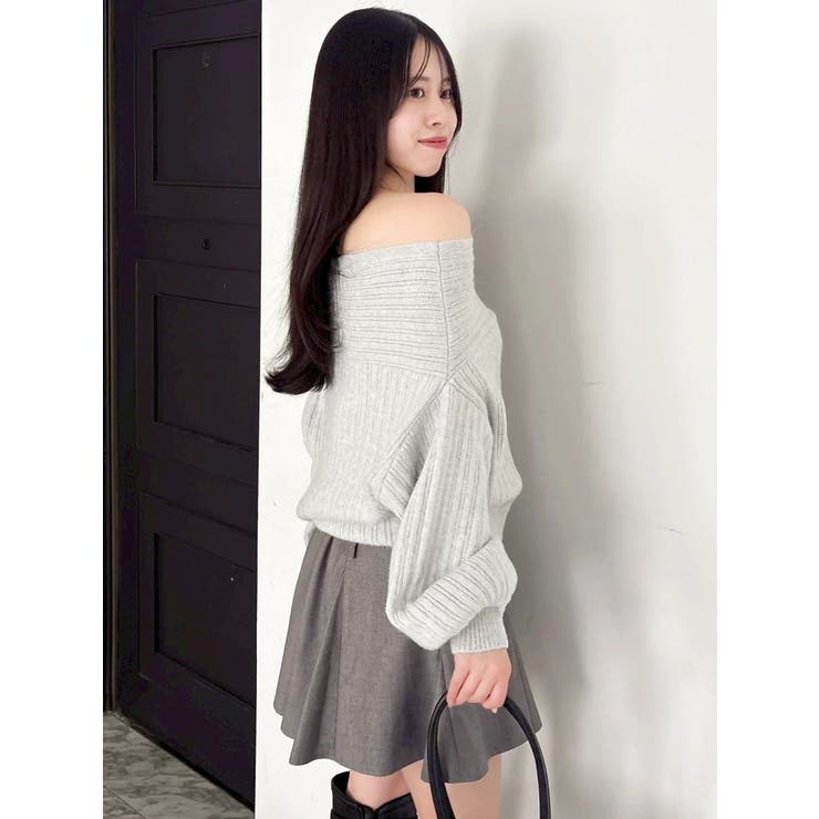 オーバーパステリーニット | dazzlin | 詳細画像32 