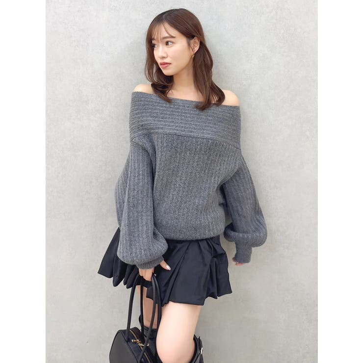 オーバーパステリーニット | dazzlin | 詳細画像36 