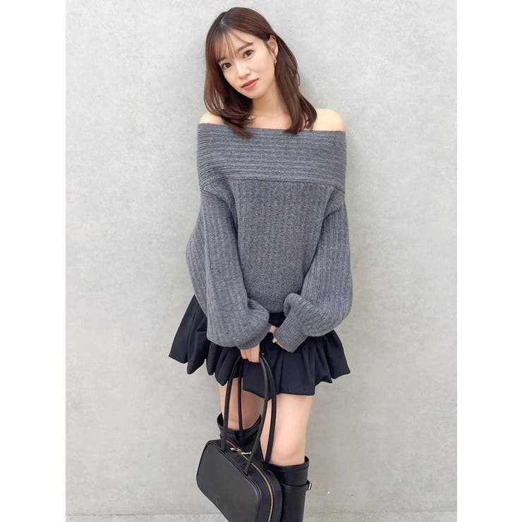 オーバーパステリーニット | dazzlin | 詳細画像38 