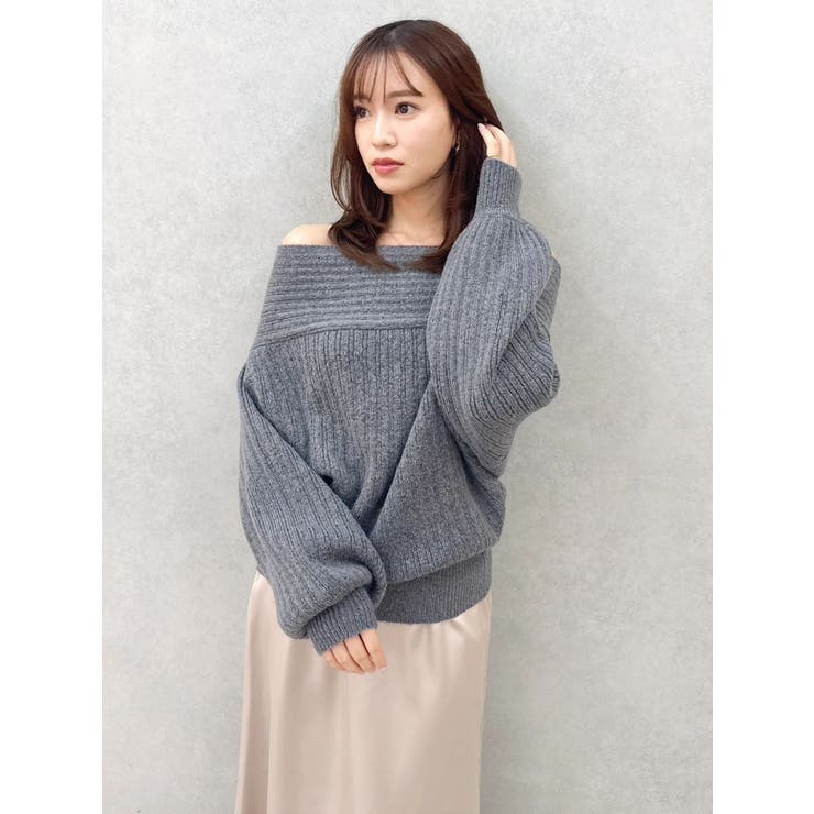 オーバーパステリーニット | dazzlin | 詳細画像44 