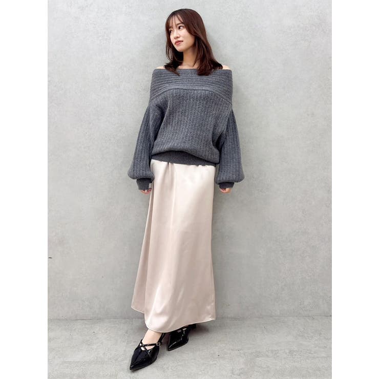 オーバーパステリーニット | dazzlin | 詳細画像45 