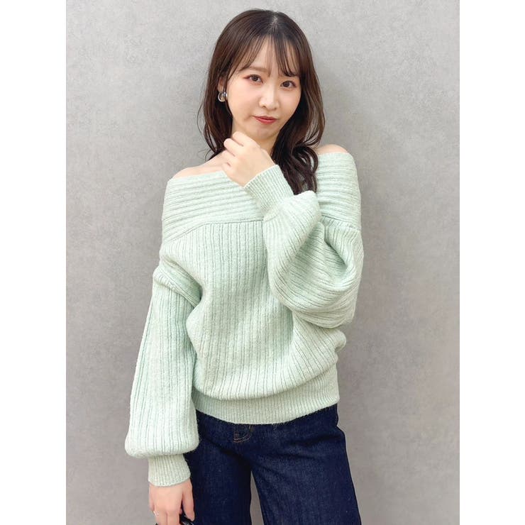 オーバーパステリーニット | dazzlin | 詳細画像48 