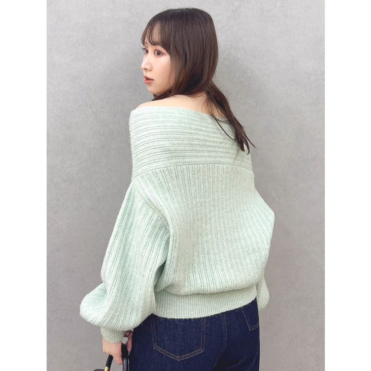 オーバーパステリーニット | dazzlin | 詳細画像49 