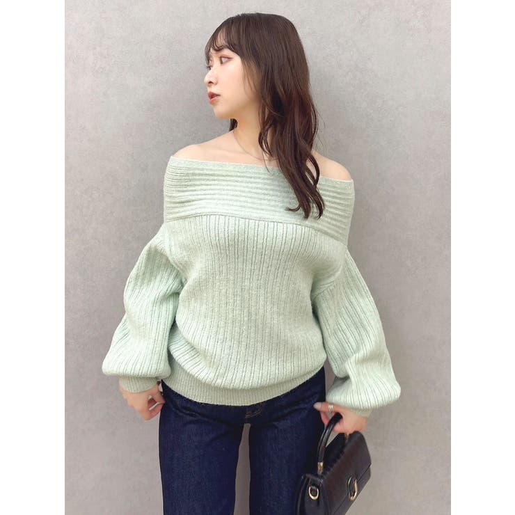 オーバーパステリーニット | dazzlin | 詳細画像50 