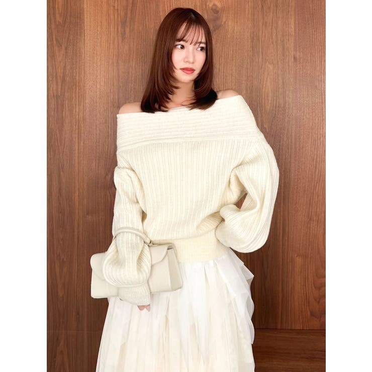 オーバーパステリーニット | dazzlin | 詳細画像6 