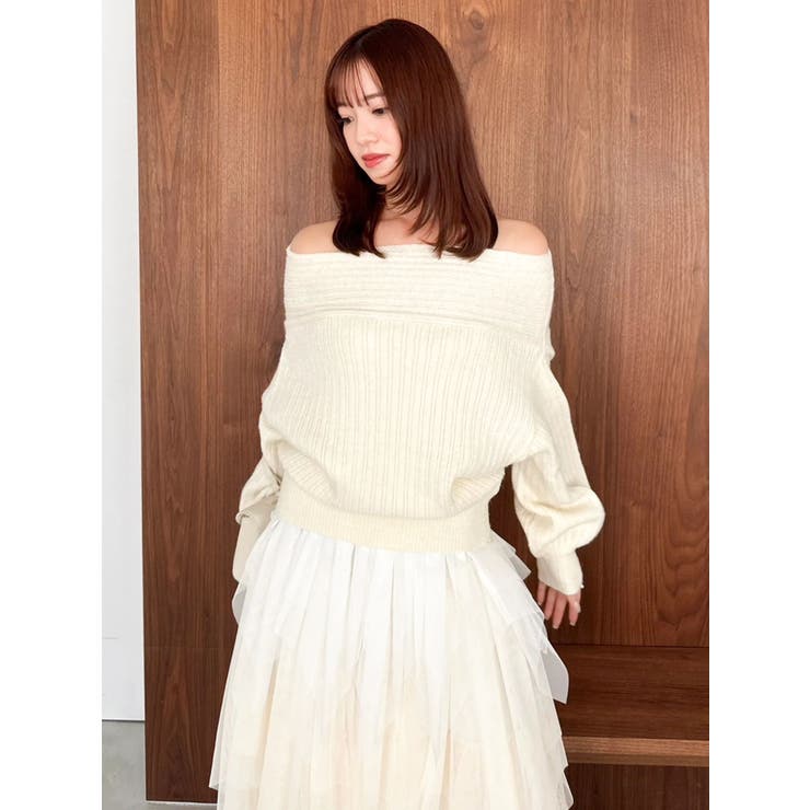 オーバーパステリーニット | dazzlin | 詳細画像7 