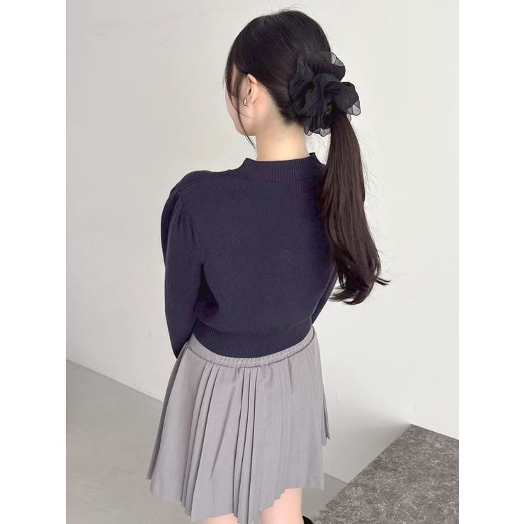 【POLO BCSコラボ】レーススカーフベア刺繍ニットトップス | dazzlin | 詳細画像24 