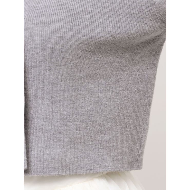 【POLO BCSコラボ】テーラーカラーニットトップス ※BROWN | dazzlin | 詳細画像27 