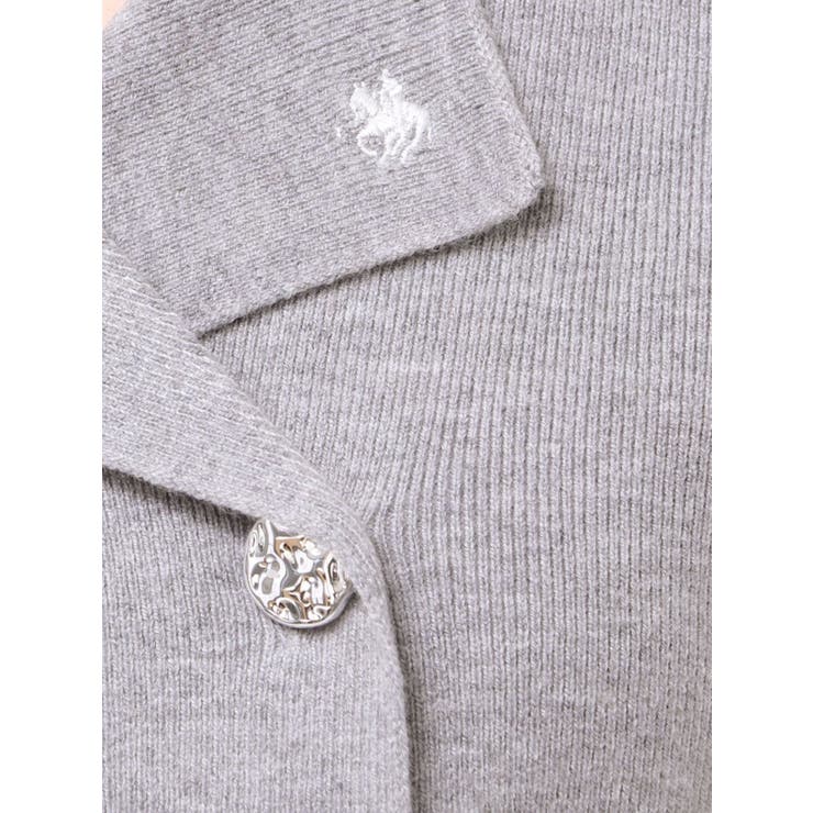 【POLO BCSコラボ】テーラーカラーニットトップス ※BROWN | dazzlin | 詳細画像33 