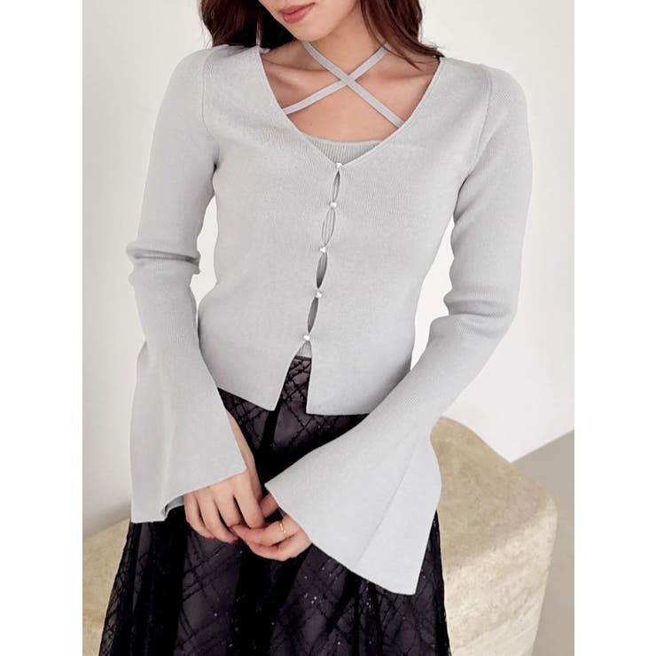 【追加生産分/20周年記念復刻！】カーデタイトトップス | dazzlin | 詳細画像14 