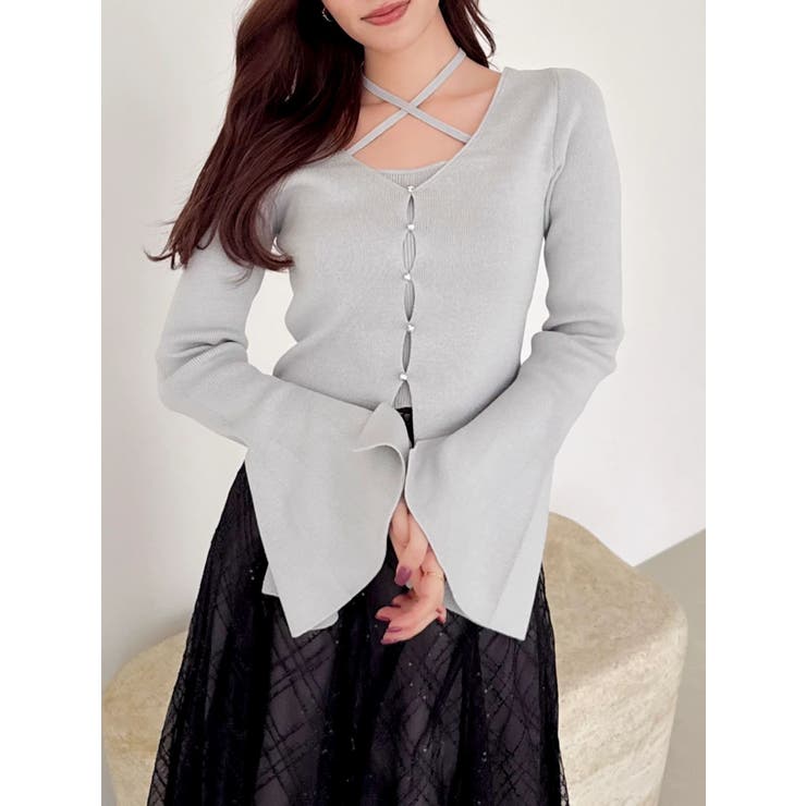 【追加生産分/20周年記念復刻！】カーデタイトトップス | dazzlin | 詳細画像15 