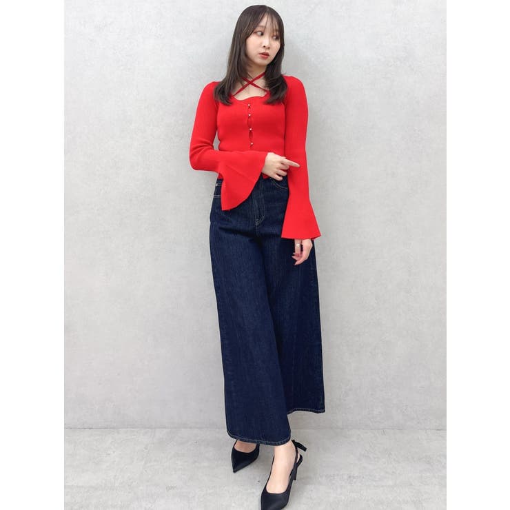 【追加生産分/20周年記念復刻！】カーデタイトトップス | dazzlin | 詳細画像22 