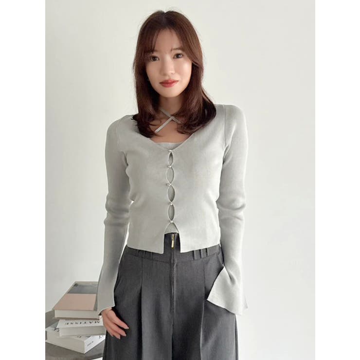 【追加生産分/20周年記念復刻！】カーデタイトトップス | dazzlin | 詳細画像26 