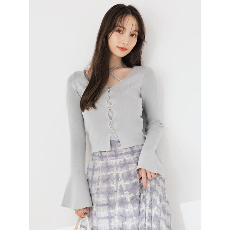 【追加生産分/20周年記念復刻！】カーデタイトトップス | dazzlin | 詳細画像4 