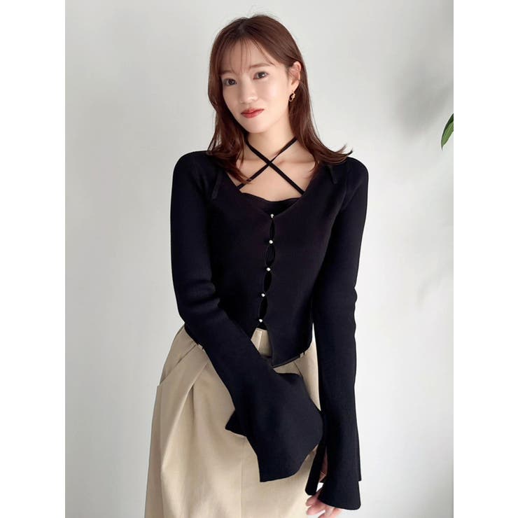 【追加生産分/20周年記念復刻！】カーデタイトトップス | dazzlin | 詳細画像8 