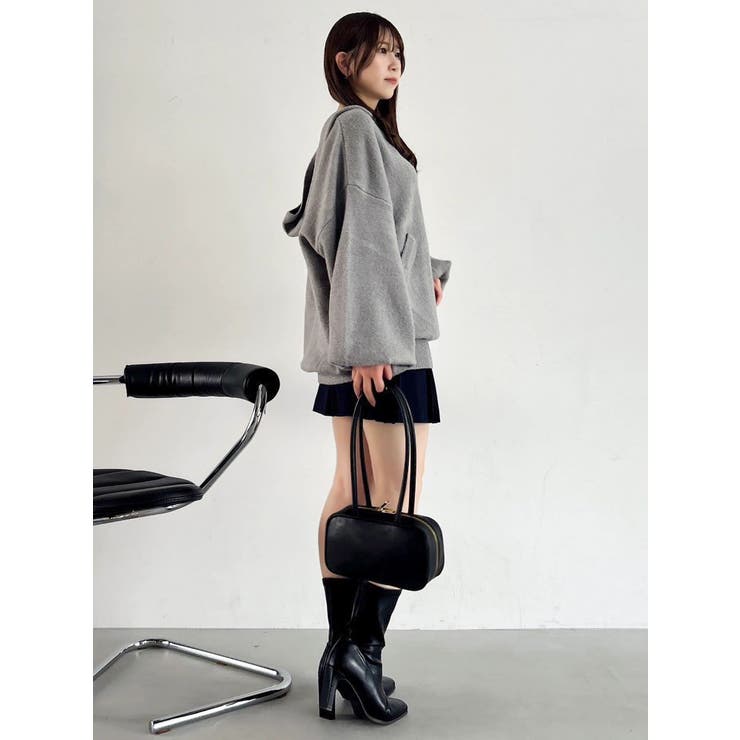 【吉田朱里】リラックスニットフーディ | dazzlin | 詳細画像44 