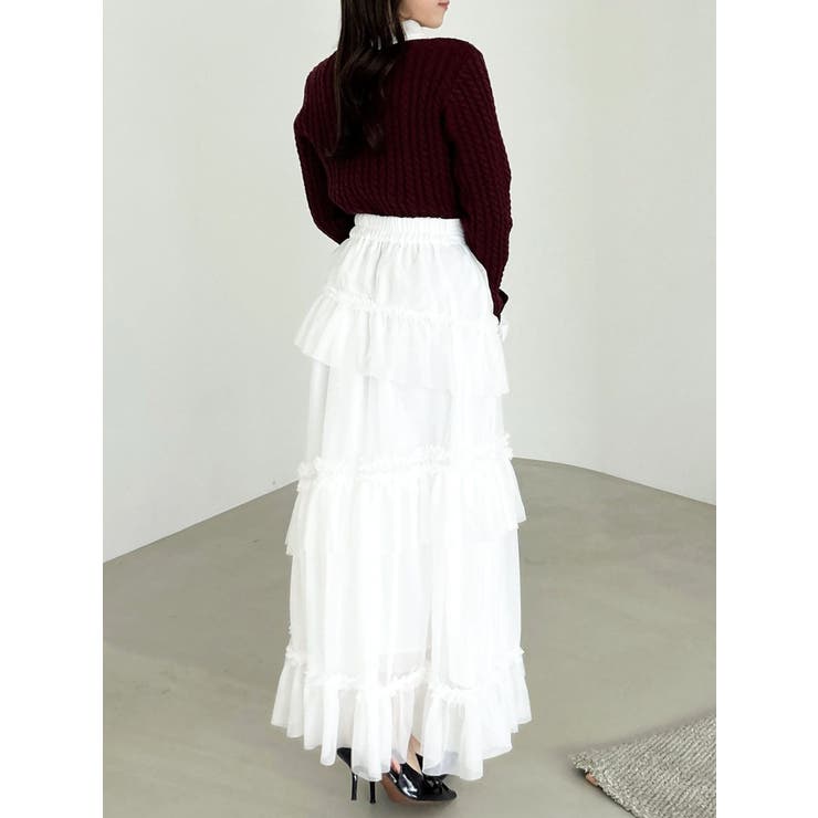 【20周年記念復刻！】ケーブルシャツドッキングニット | dazzlin | 詳細画像27 