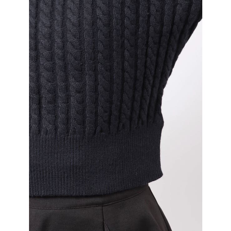 【20周年記念復刻！】ケーブルシャツドッキングニット | dazzlin | 詳細画像43 