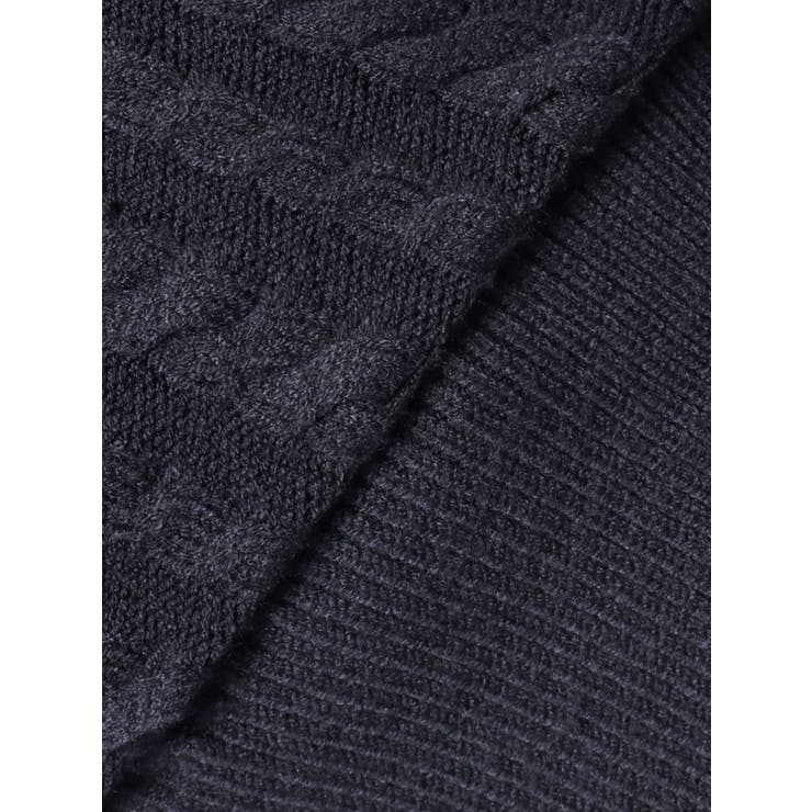 【20周年記念復刻！】ケーブルシャツドッキングニット | dazzlin | 詳細画像44 