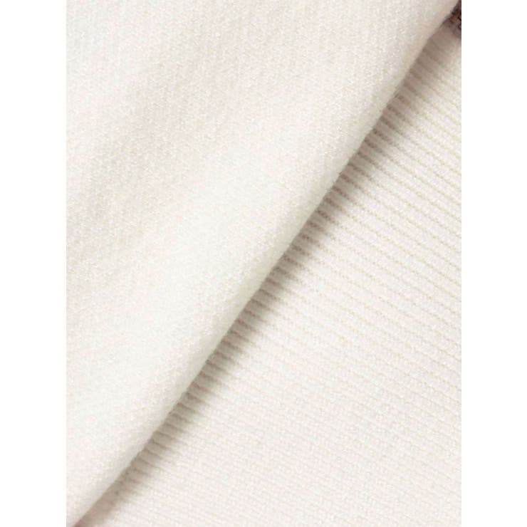 【WEB限定】フェイクファーニットフーディ | dazzlin | 詳細画像32 