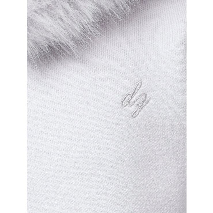 【WEB限定】フェイクファーニットフーディ | dazzlin | 詳細画像34 