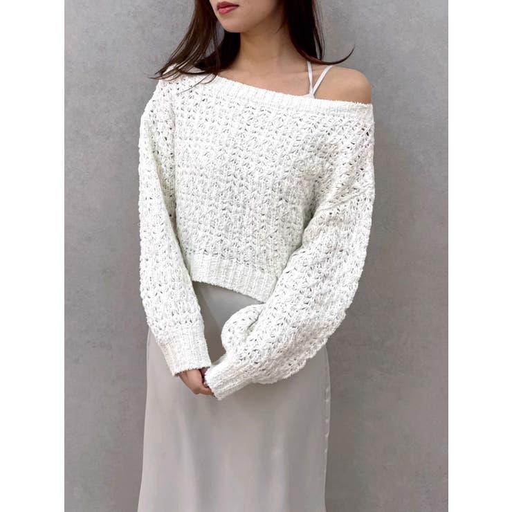 バックリボンリラクシーニット | dazzlin | 詳細画像22 