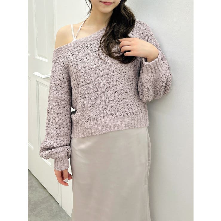 バックリボンリラクシーニット | dazzlin | 詳細画像28 