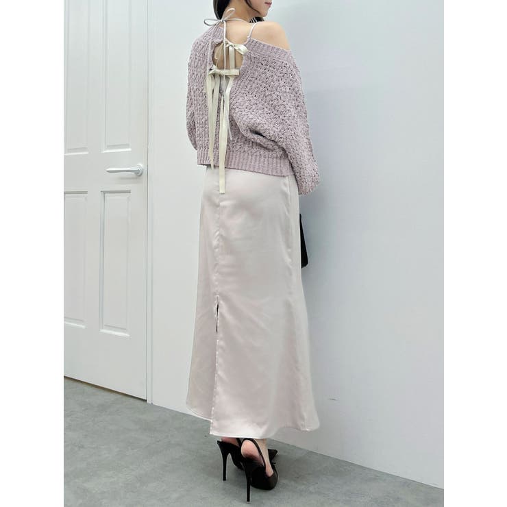 バックリボンリラクシーニット | dazzlin | 詳細画像31 