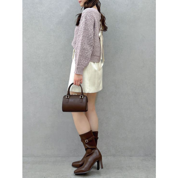 バックリボンリラクシーニット | dazzlin | 詳細画像41 