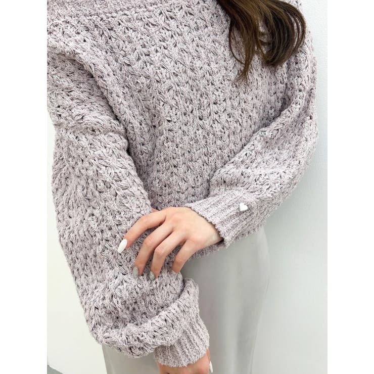 バックリボンリラクシーニット | dazzlin | 詳細画像43 