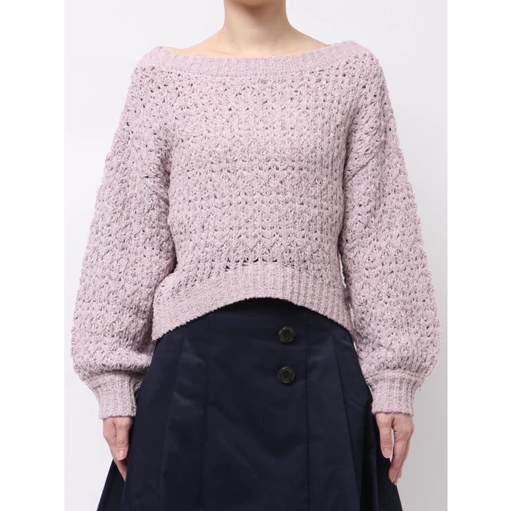 バックリボンリラクシーニット | dazzlin | 詳細画像44 