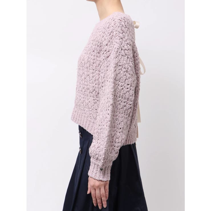 バックリボンリラクシーニット | dazzlin | 詳細画像45 