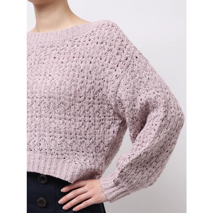 バックリボンリラクシーニット | dazzlin | 詳細画像48 