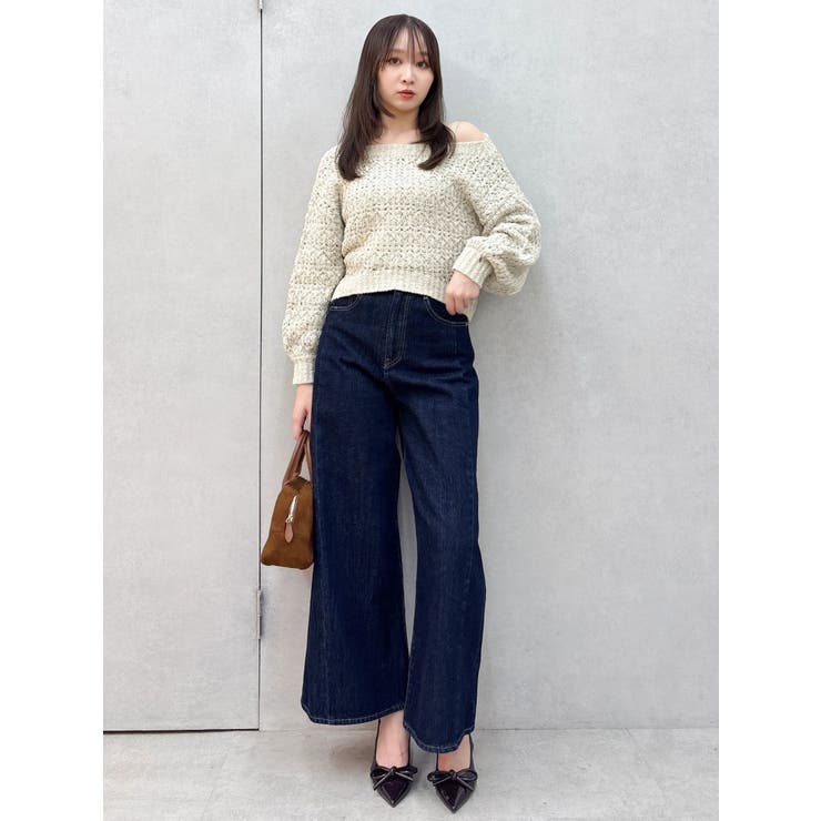 バックリボンリラクシーニット | dazzlin | 詳細画像7 