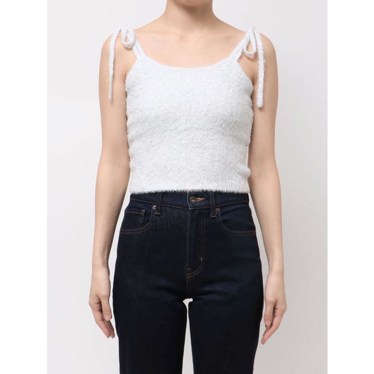 ミニシャギーラメニットキャミ | dazzlin | 詳細画像24 