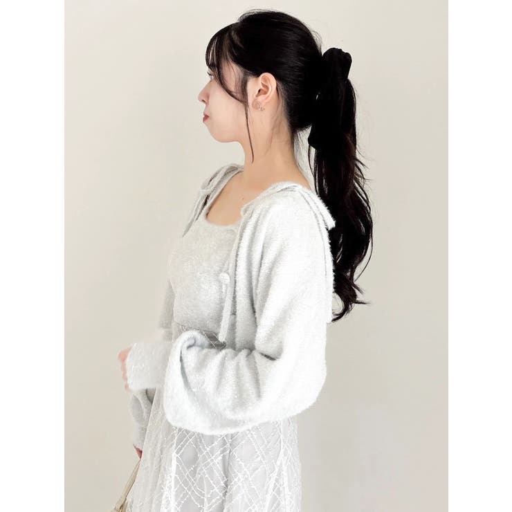 ミニシャギーラメニットキャミ | dazzlin | 詳細画像5 