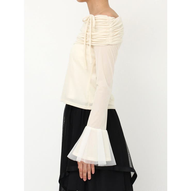 シアーベロアオフショルトップス | dazzlin | 詳細画像19 