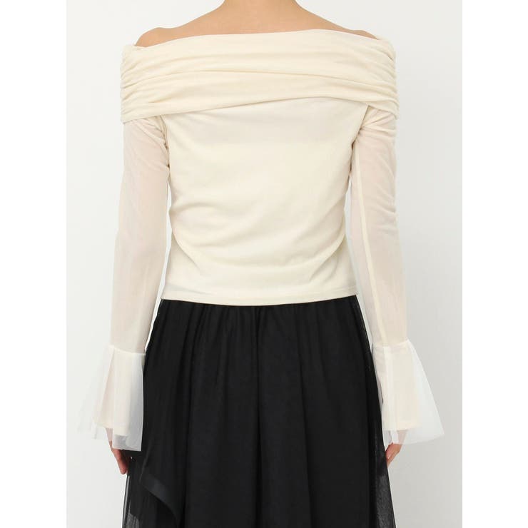 シアーベロアオフショルトップス | dazzlin | 詳細画像20 