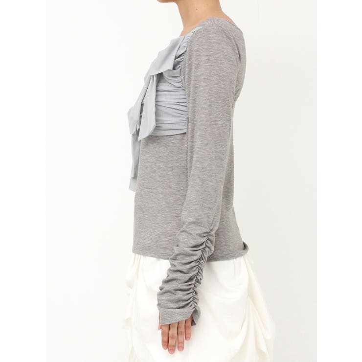 ラッピングリボンディティールカットソー | dazzlin | 詳細画像22 