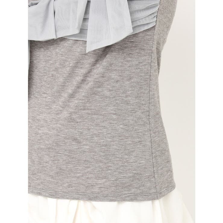 ラッピングリボンディティールカットソー | dazzlin | 詳細画像26 