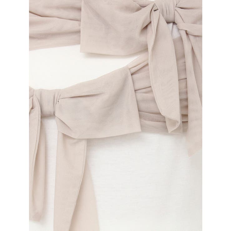 ラッピングリボンディティールカットソー | dazzlin | 詳細画像29 