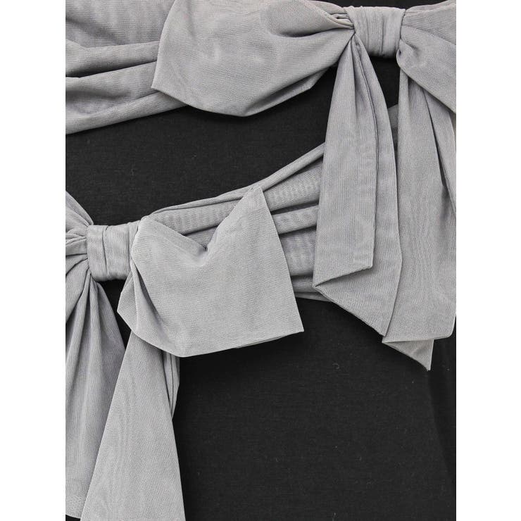 ラッピングリボンディティールカットソー | dazzlin | 詳細画像30 