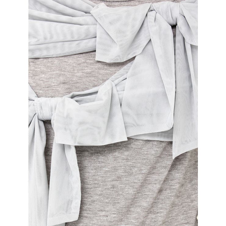 ラッピングリボンディティールカットソー | dazzlin | 詳細画像32 