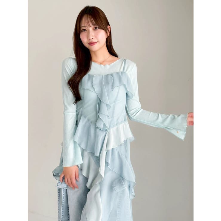 シアーカットソー | dazzlin | 詳細画像13 